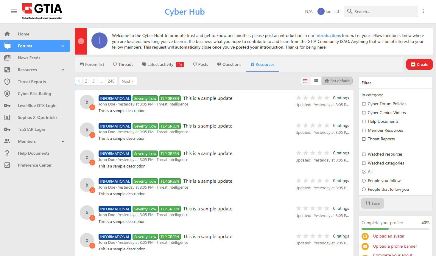 CyberHubMock