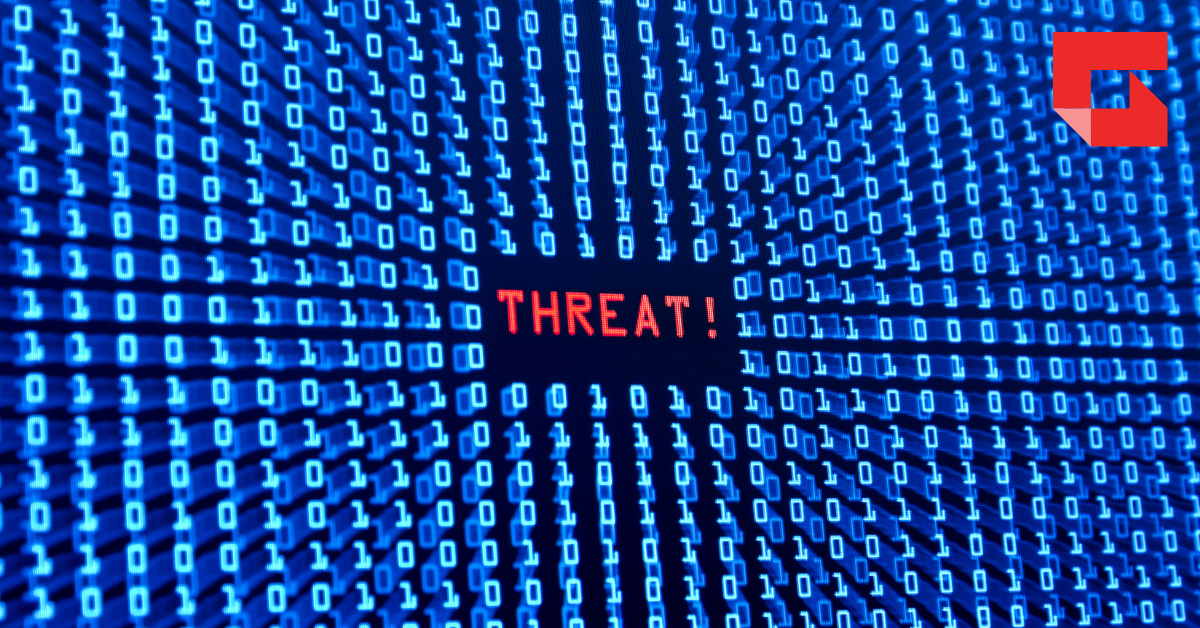 word threat on computer screen