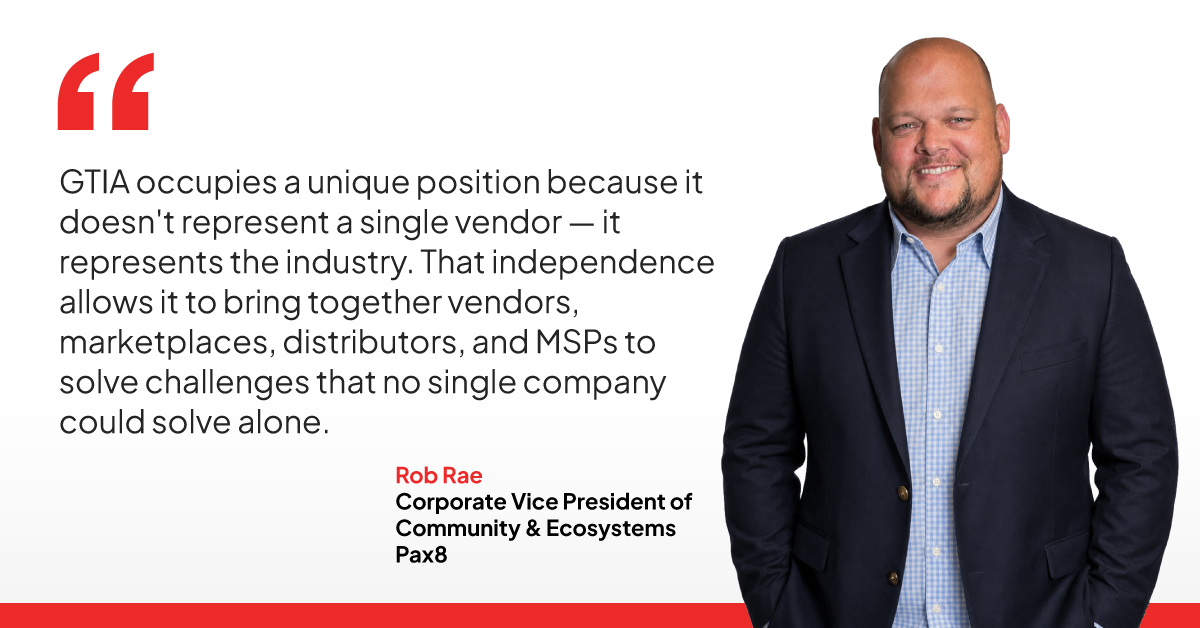 Rob Rae, vice chair of the GTIA Board of Directors