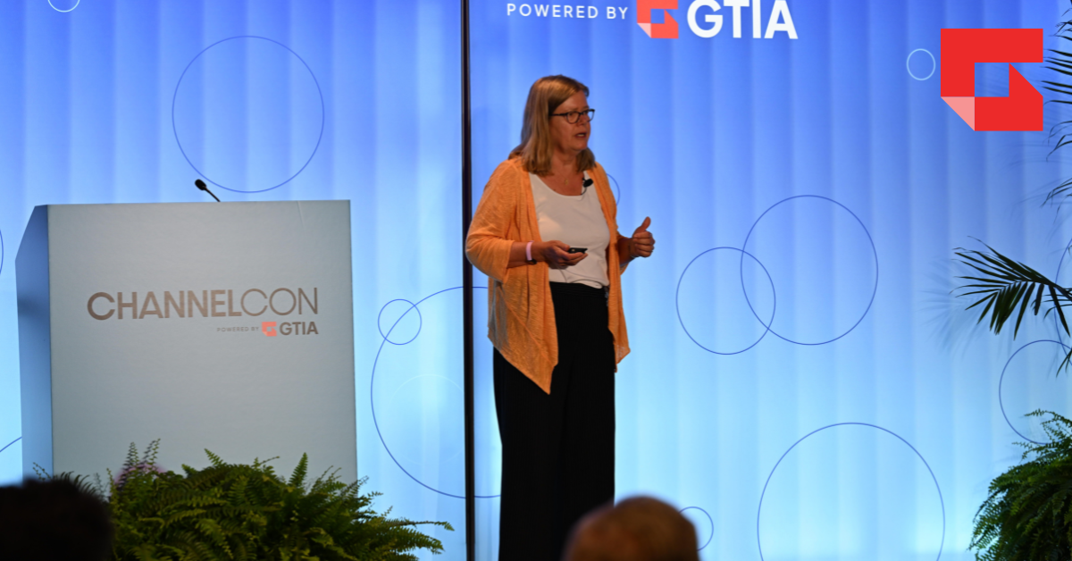 Ann Westerheim speaks at ChannelCon 2026 in San Diego