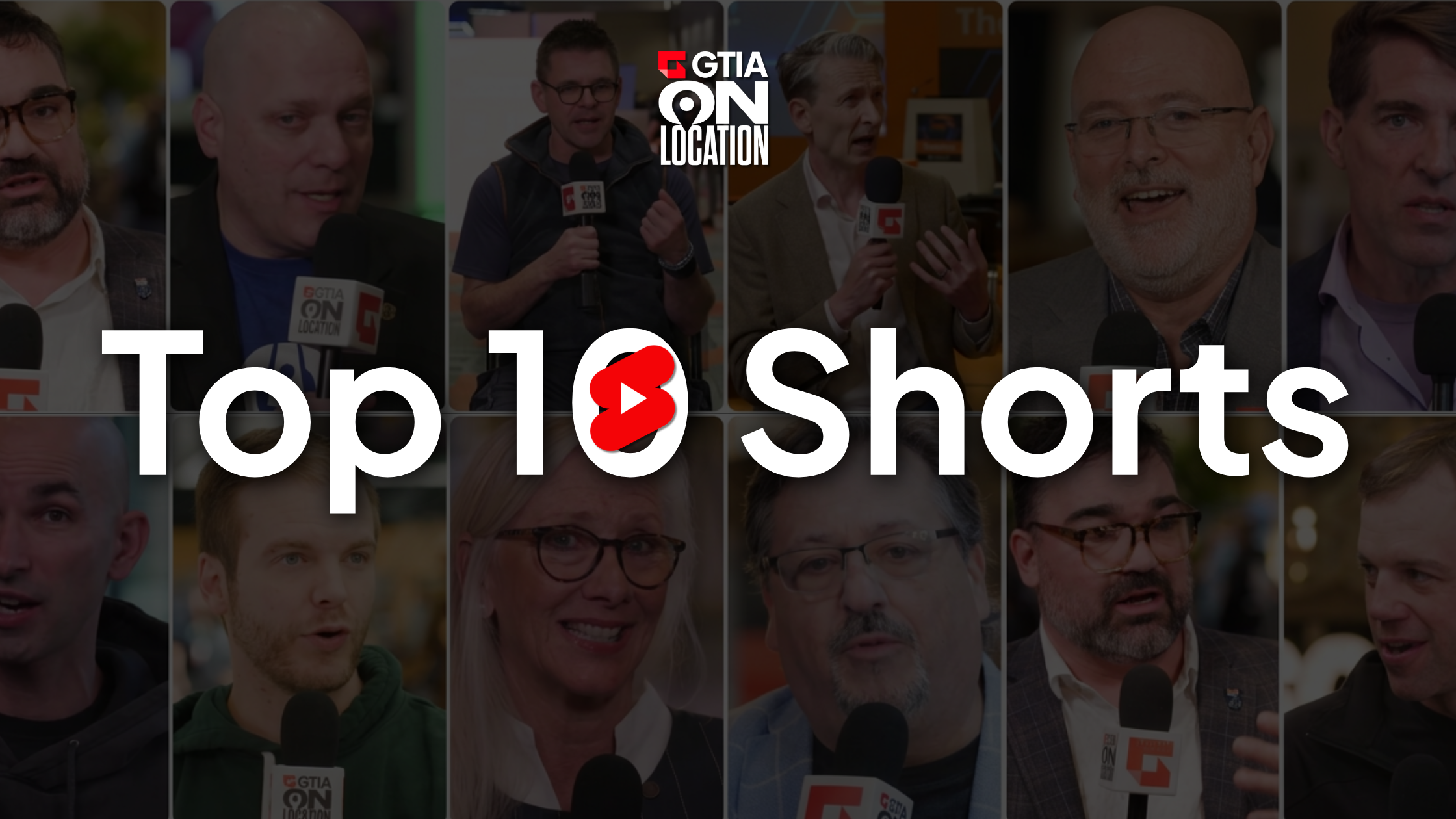 collage of top 10 video shorts from GTIA On Location
