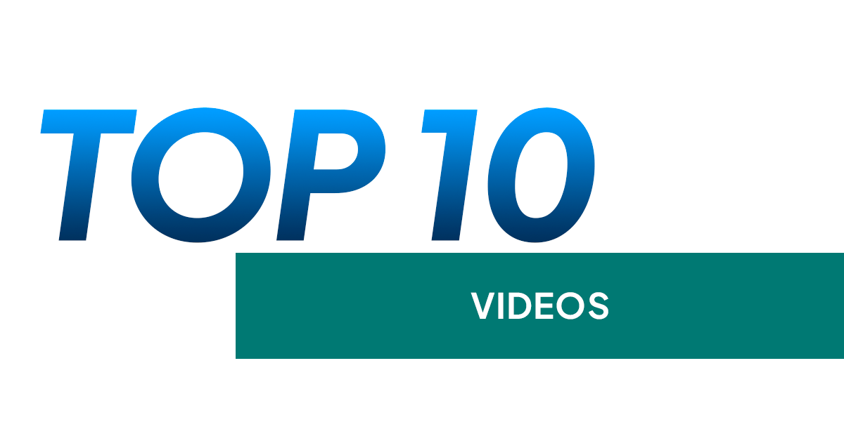 text, top 10 videos