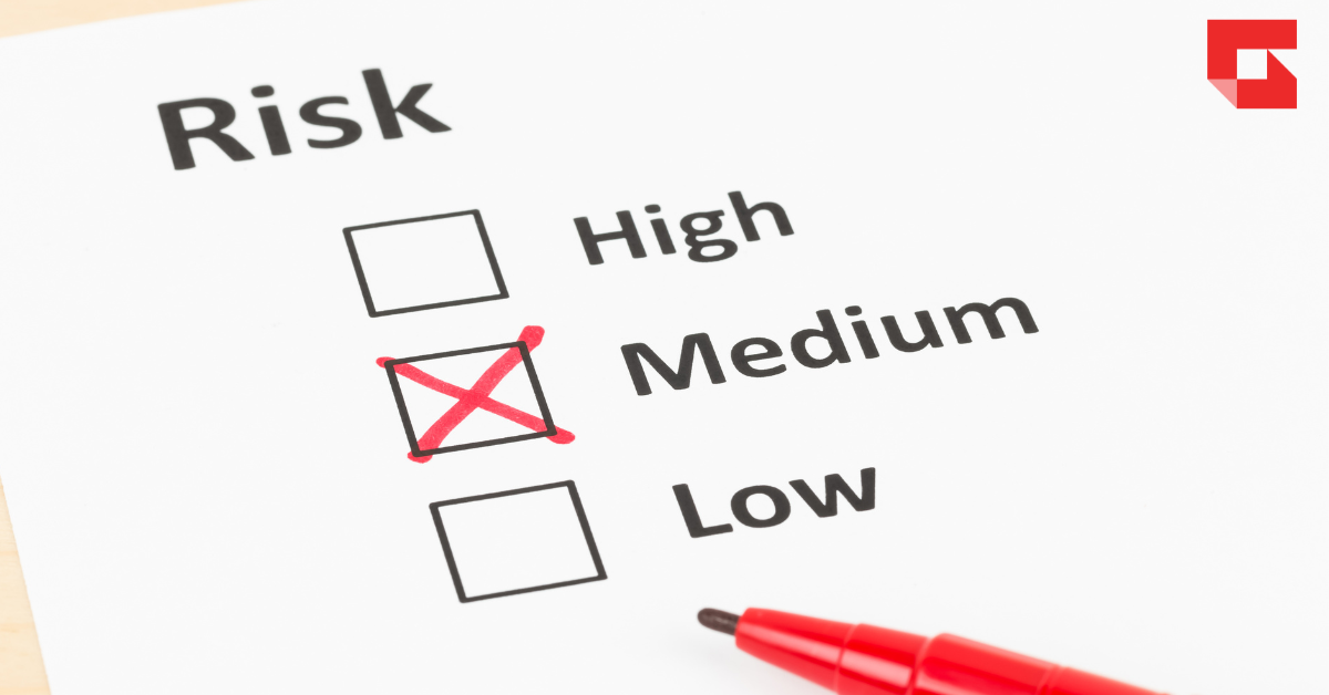 Checklist of high, medium and low risk.