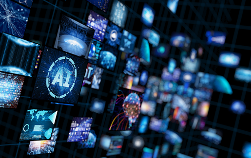 Artificial intelligence graphic replication.