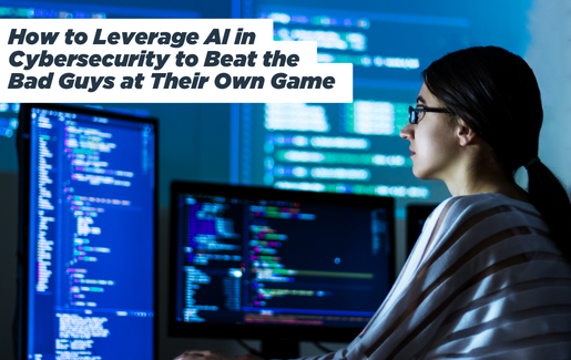 Leveraging artificial technology (AI) is not without its risks, but there's enough benefits that security teams can harness AI to beat cybercriminals at their own game.