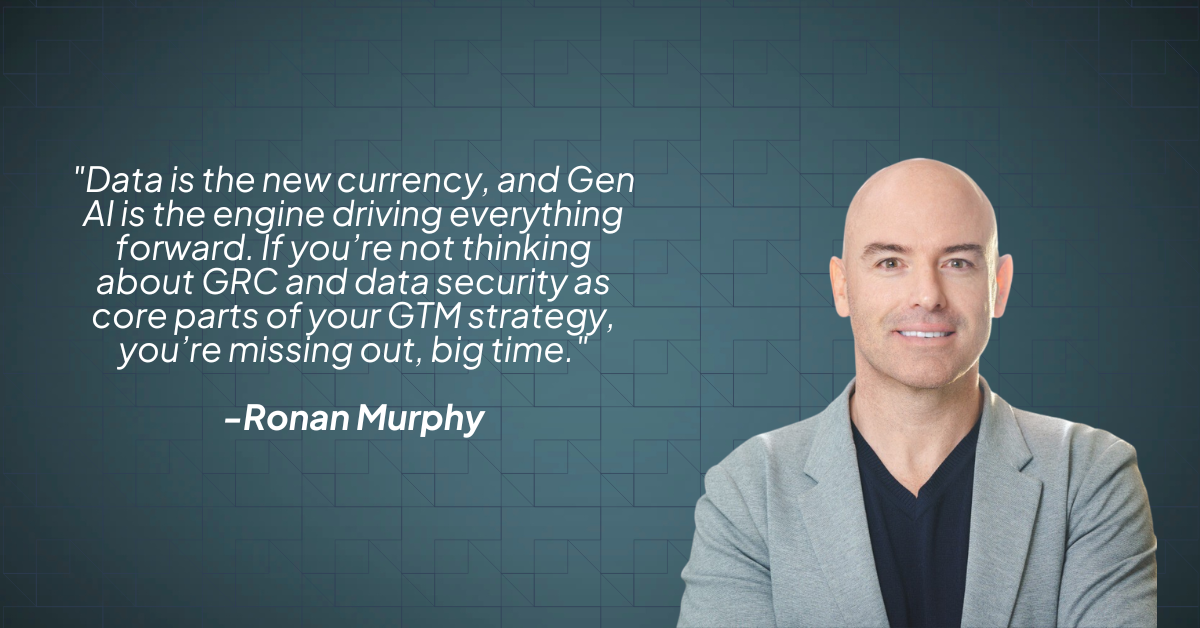 Ronan Murphy quote about data security and generative AI